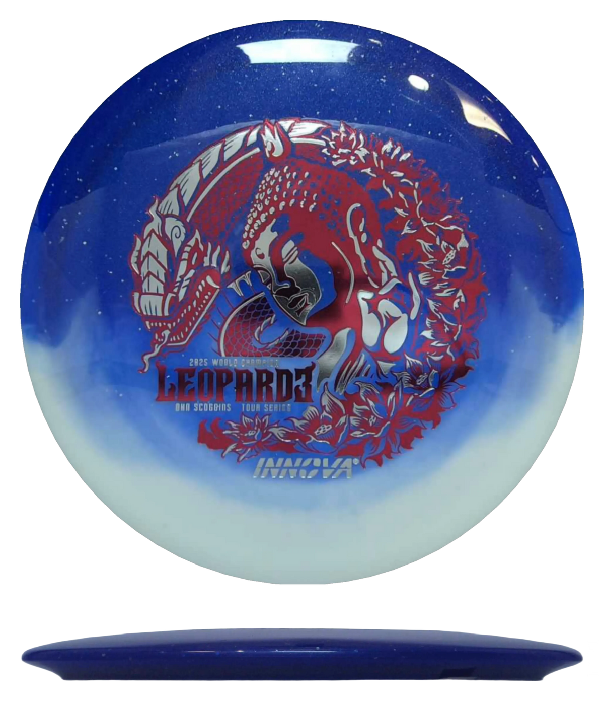 Innova Leopard3 - Duo / 170g - Blue (Ohn Scoggins Tour Series) - Skyline Disc Golf