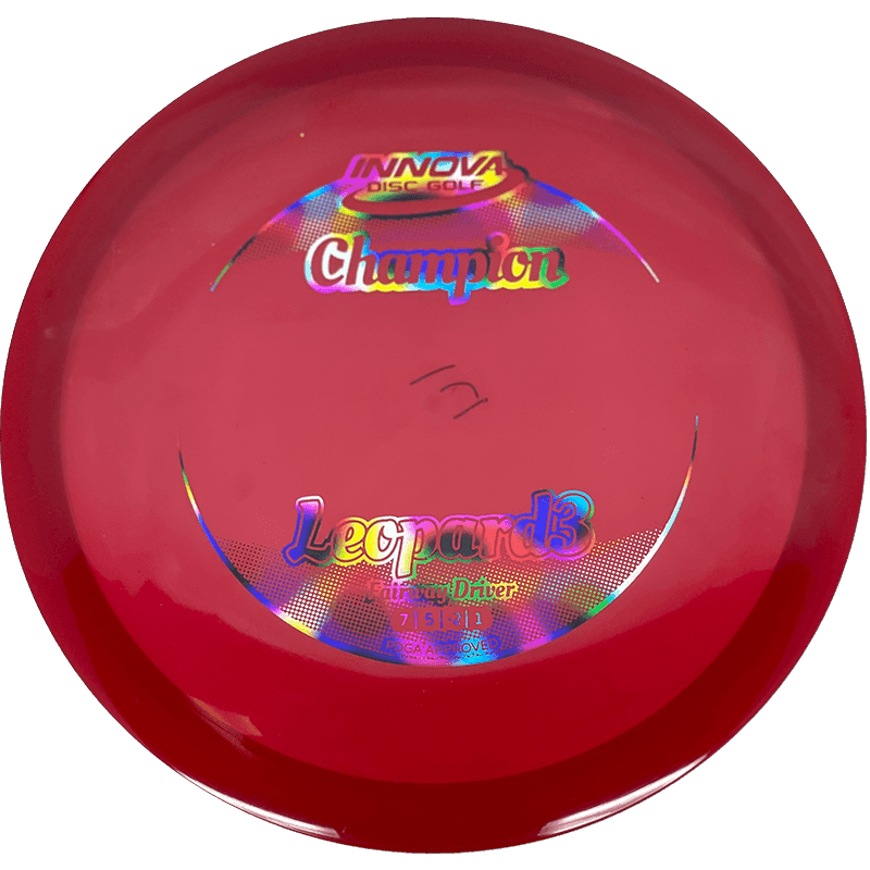 171g - Red (Jellybean) Champion Innova Leopard3 - Skyline Disc Golf