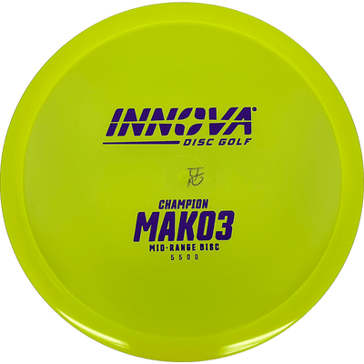 Innova Mako3 Innova Mako3 - Champion / 175g - Yellow (Dark Blue) - Skyline Disc Golf