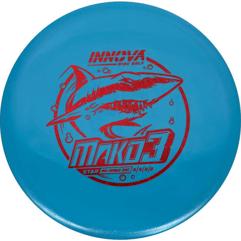 Innova Mako3 Innova Mako3 - Star / 176g - Blue (Red Glitter) - Skyline Disc Golf