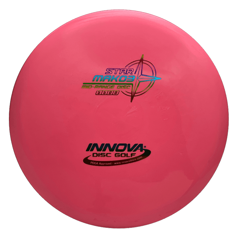 Innova Mako3 Innova Mako3 - Star / 180g - Pink (Rainbow Foil) - Skyline Disc Golf