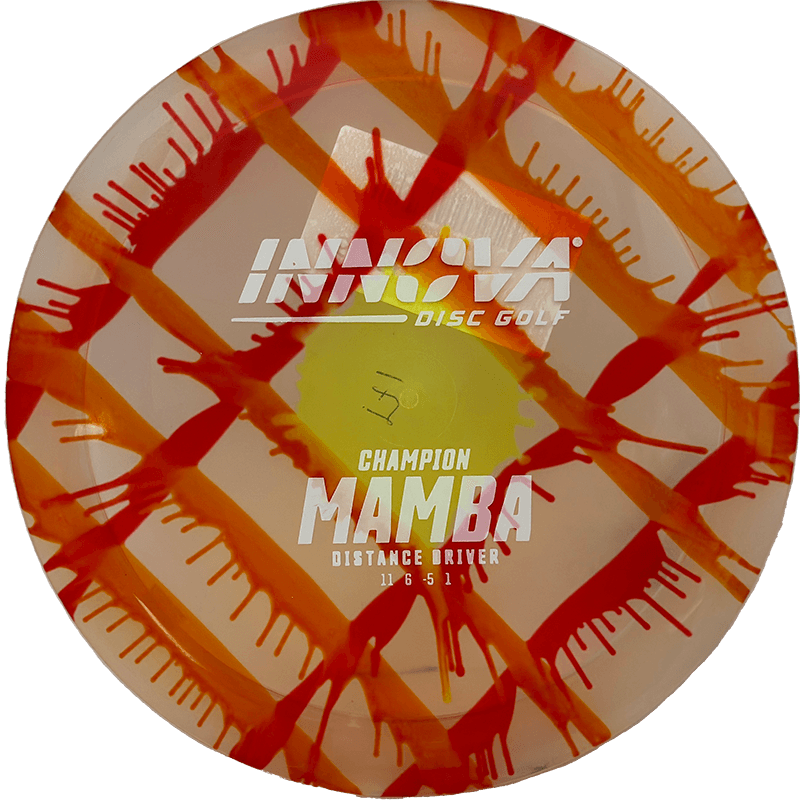 Innova Mamba Innova Mamba - I-Dye Champion / 171g - Red/Orange Lattice (White) - Skyline Disc Golf