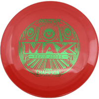 173 - 75g - Red (Green Foil) *005* Luster Champion - Kevin Jones Tour Series Innova Max - Skyline Disc Golf