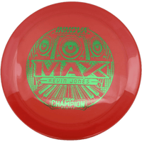 173 - 75g - Red (Green Foil) *008* Luster Champion - Kevin Jones Tour Series Innova Max - Skyline Disc Golf