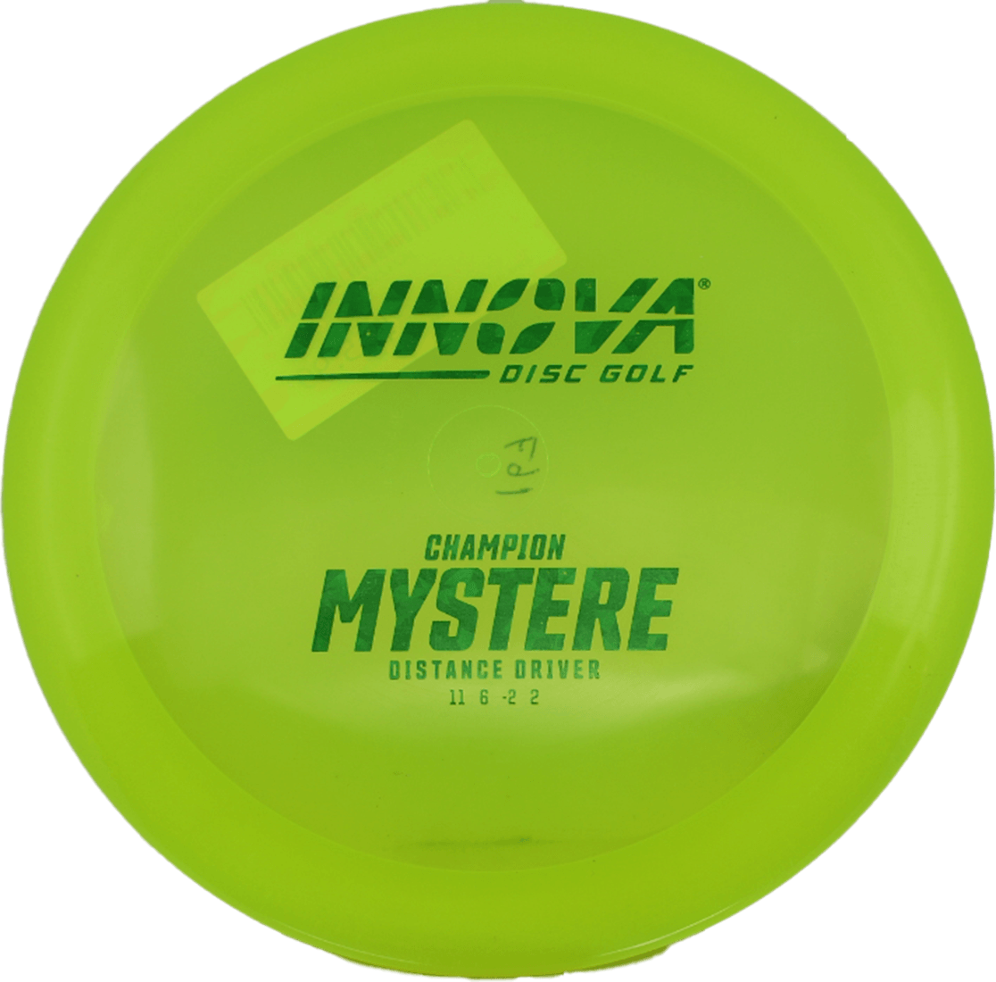 Innova Mystere Innova Mystere - Champion / 167g - Yellow (Green Shatter) - Skyline Disc Golf