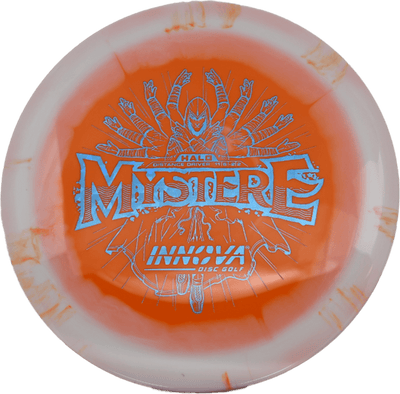 Innova Mystere Innova Mystere - Halo Star / 173-75g - Orange w/ White Rim (Blue Shatter) - Skyline Disc Golf