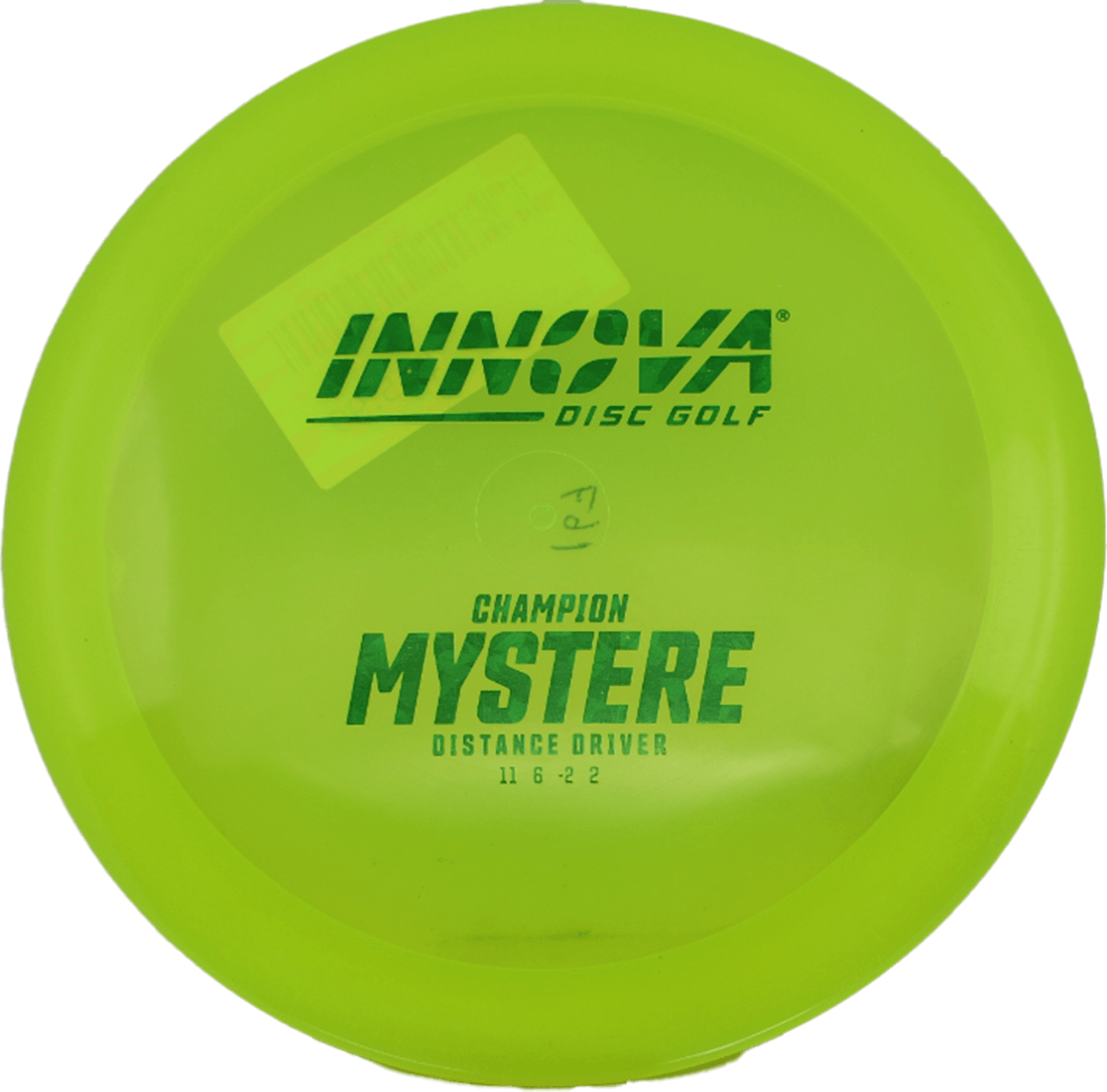 Innova Mystere - Champion / 167g - Yellow (Green Shatter) - Skyline Disc Golf