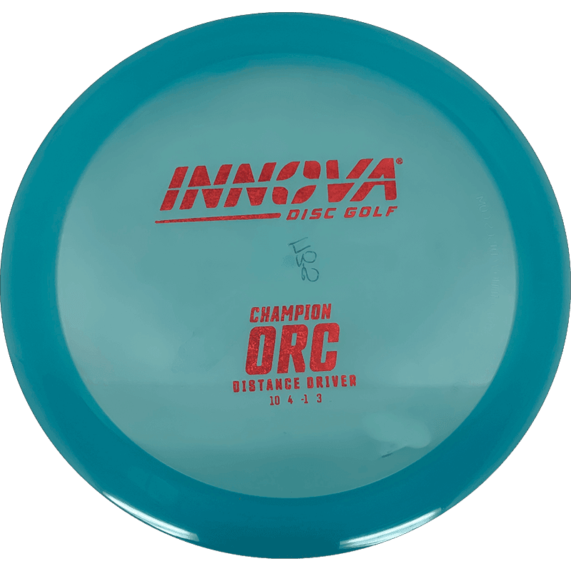 173 - 75g - Blue (Red Shatter) Champion Innova Orc - Skyline Disc Golf