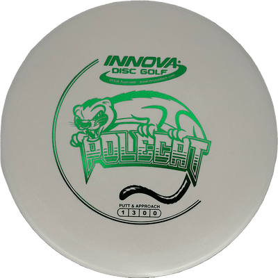 Innova Polecat Innova Polecat - DX / 175g - White (Green Foil) *1005* - Skyline Disc Golf