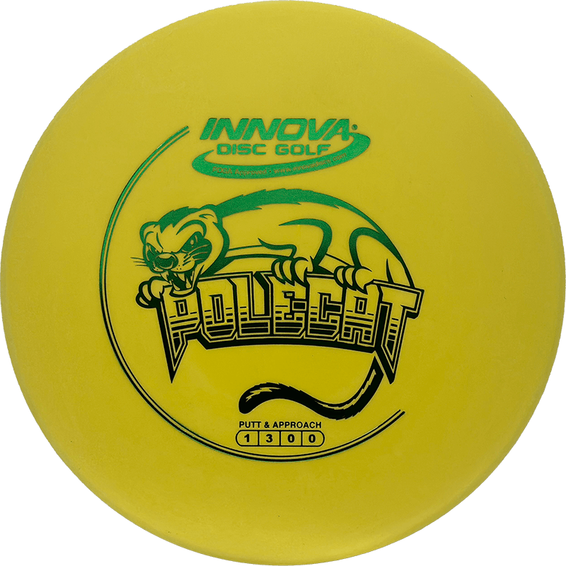 Innova Polecat Innova Polecat - DX / 175g - Yellow (Green Foil) - Skyline Disc Golf