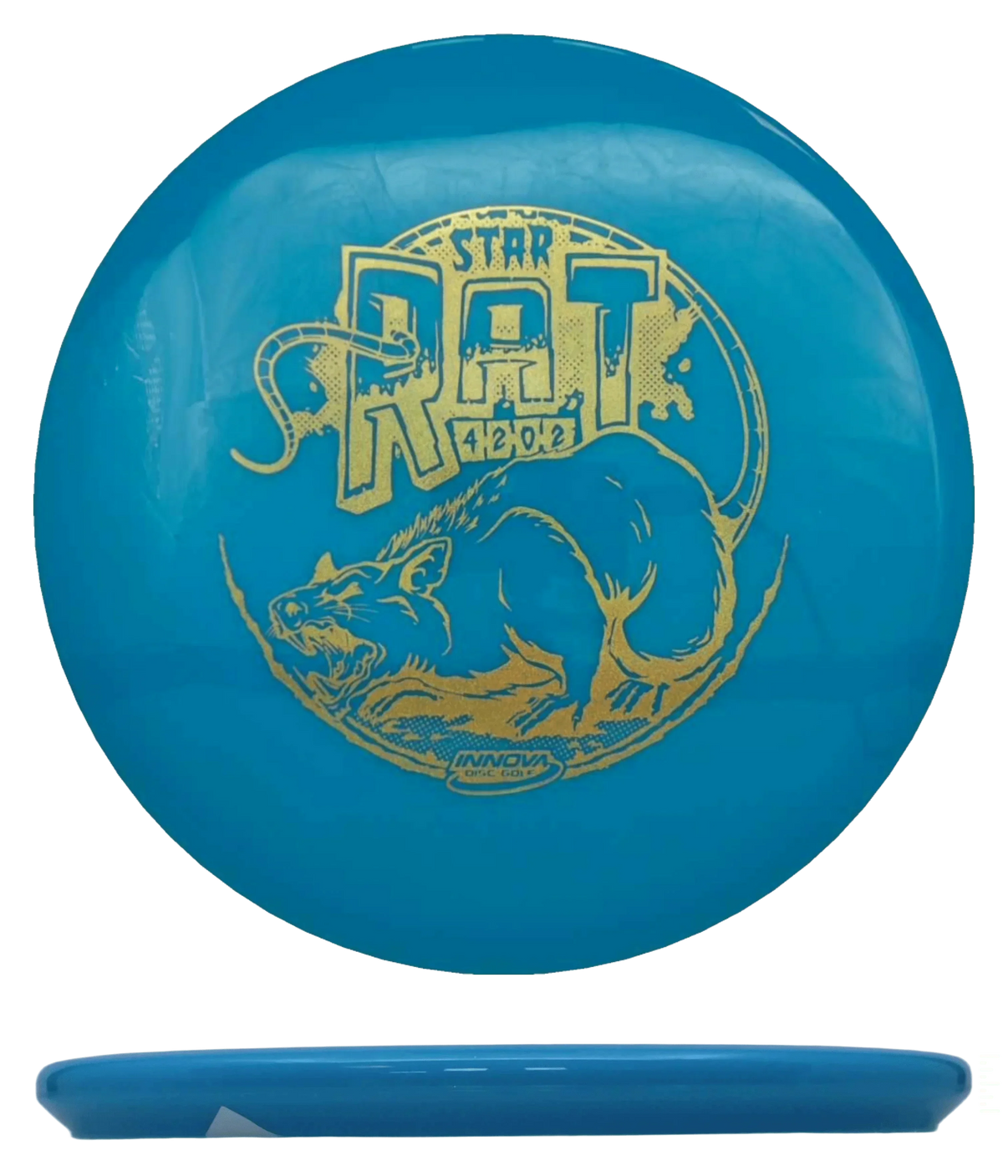 Innova Rat - Star / 171g - Blue (Gold Glitter) - Skyline Disc Golf