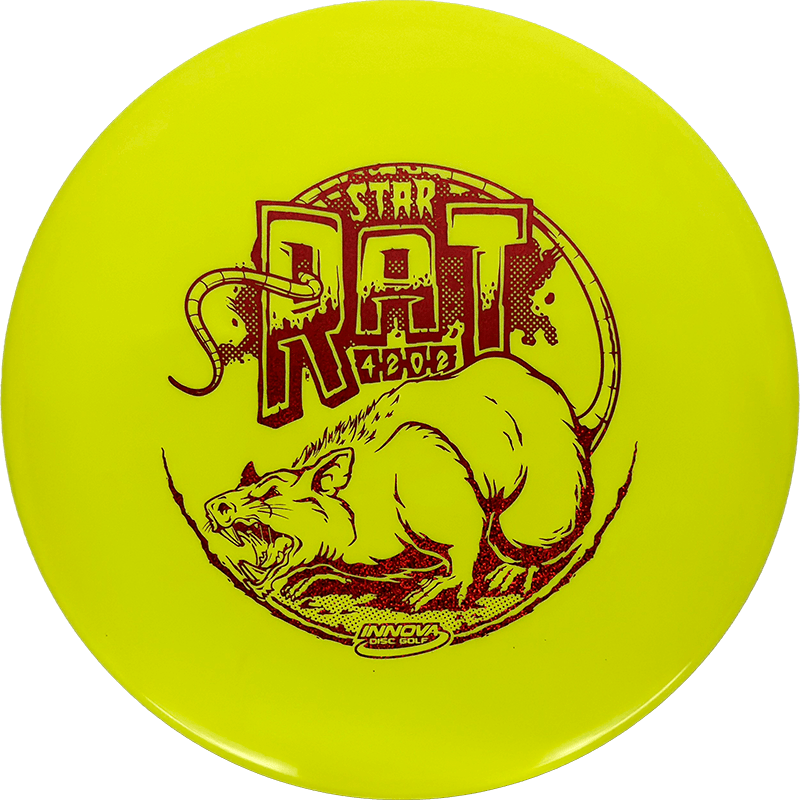 Innova Rat Innova Rat - Star / 170g - Yellow (Red) - Skyline Disc Golf