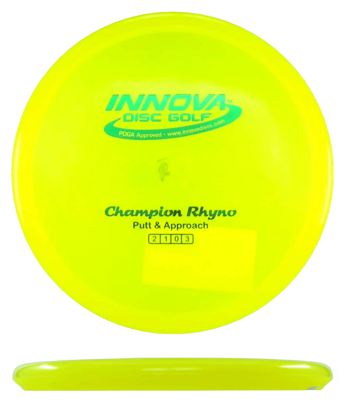 Innova Rhyno - Champion / 168g - Yellow (Green Foil) - Skyline Disc Golf