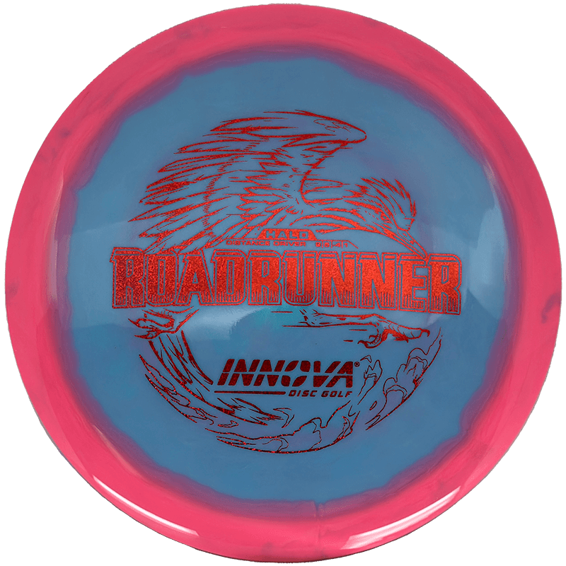 Innova Roadrunner Innova Roadrunner - Halo Star / 170g - Light Blue w/ Pink Rim (Red Shatter) - Skyline Disc Golf