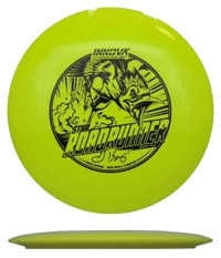 172g - Canary Yellow (Black) Star Innova Roadrunner - Skyline Disc Golf