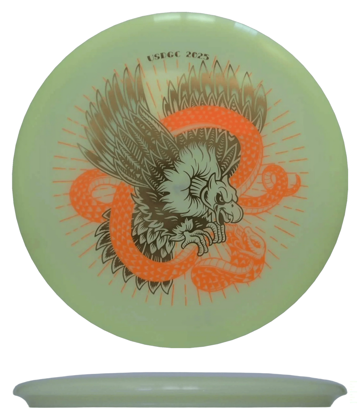 Innova Roc - Glow Champion / 177g - Glow (Bronze/Hot Orange - Grapple USDGC 2025) - Skyline Disc Golf