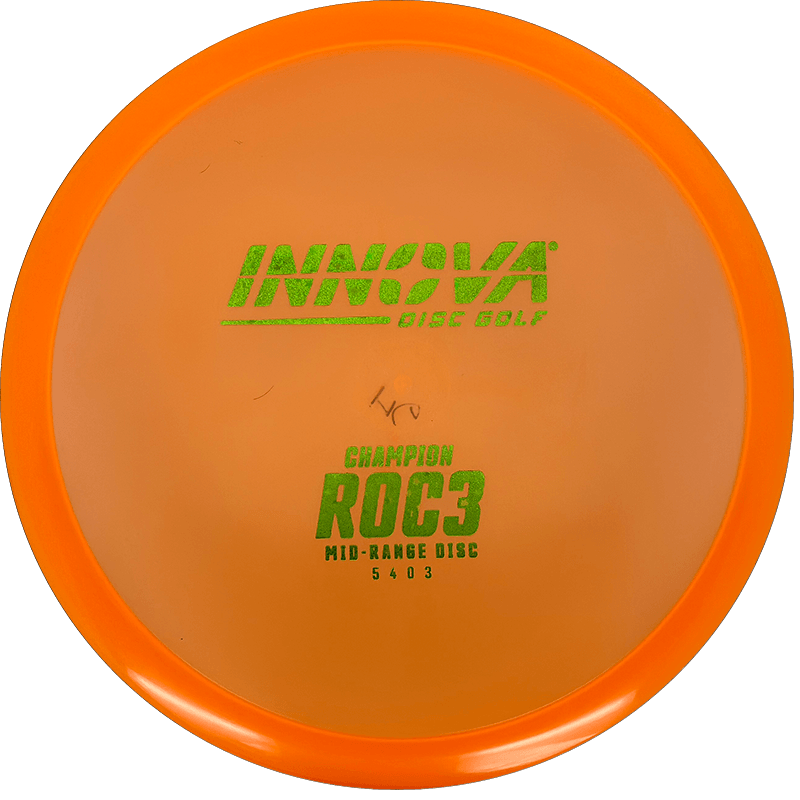 Innova Roc3 Innova Roc3 - Champion / 176g - Orange (Green Glitter) - Skyline Disc Golf