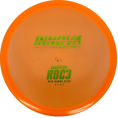 Innova Roc3 Innova Roc3 - Champion / 176g - Orange (Green Glitter) - Skyline Disc Golf