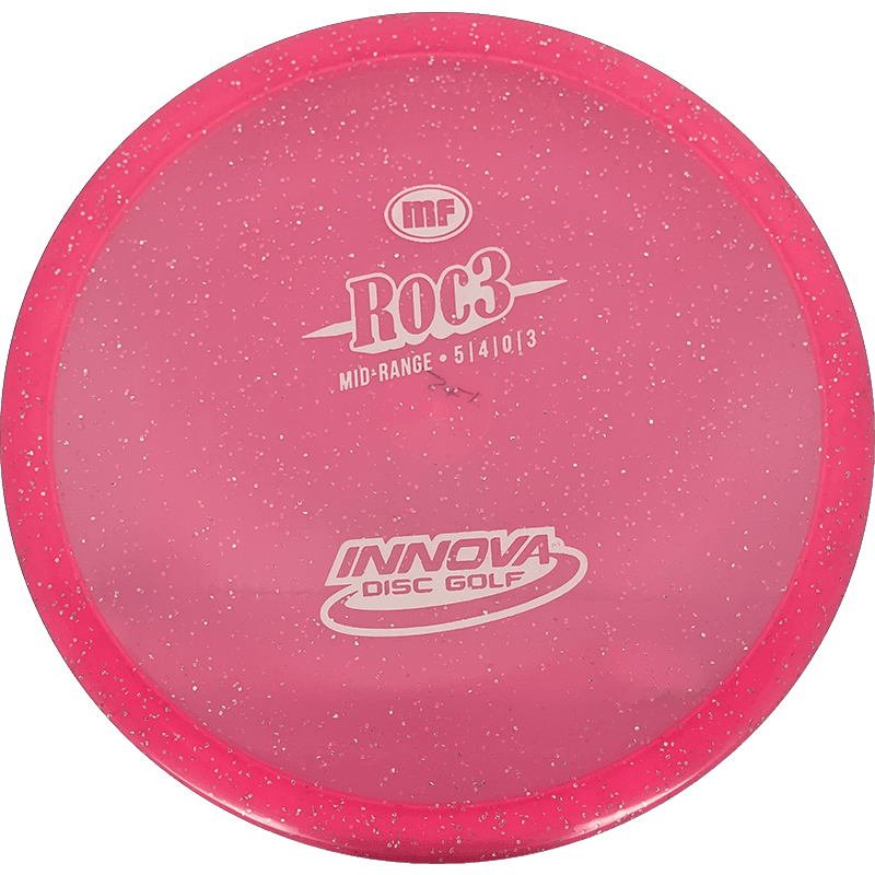 Innova Roc3 Innova Roc3 - Metal Flake Champion / 175g - Hot Pink (White) - Skyline Disc Golf