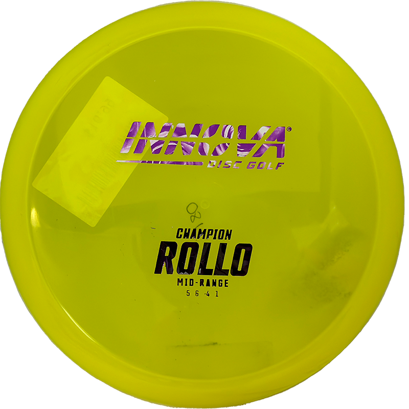 Innova Rollo Innova Rollo - Champion / 180g - Yellow (Purple Roses) - Skyline Disc Golf