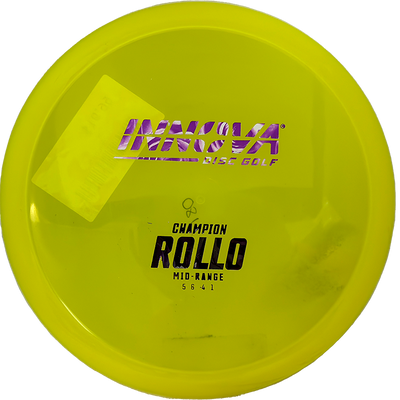 Innova Rollo Innova Rollo - Champion / 180g - Yellow (Purple Roses) - Skyline Disc Golf