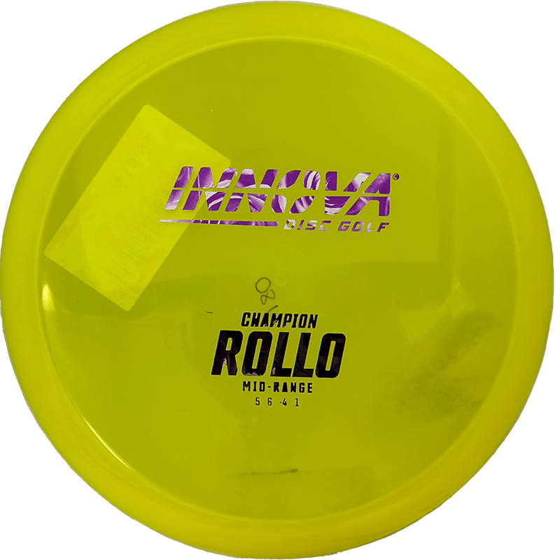 Innova Rollo Innova Rollo - Champion / 180g - Yellow (Purple Roses) - Skyline Disc Golf