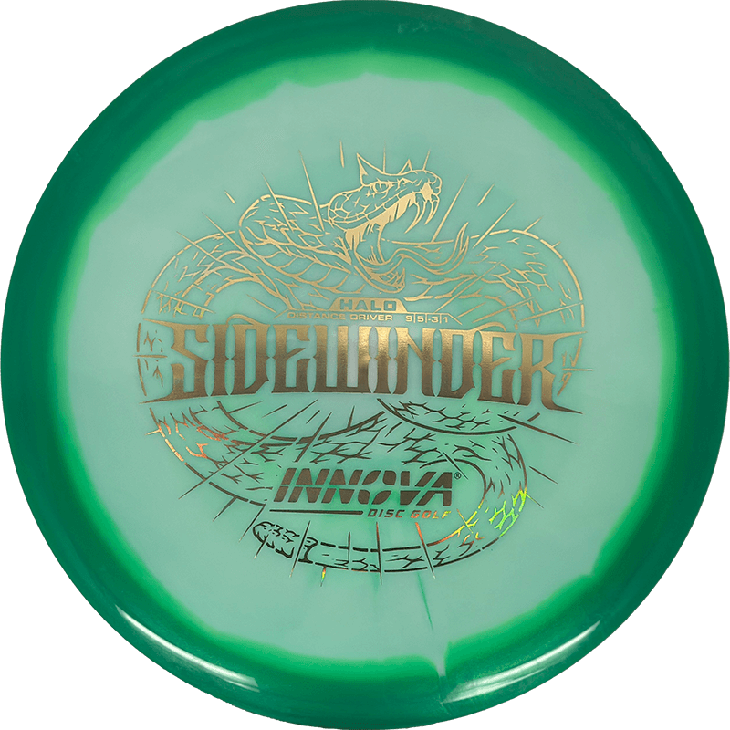 Innova Sidewinder Innova Sidewinder - Halo Star / 170g - Green w/ Green Rim (Rose Gold) - Skyline Disc Golf