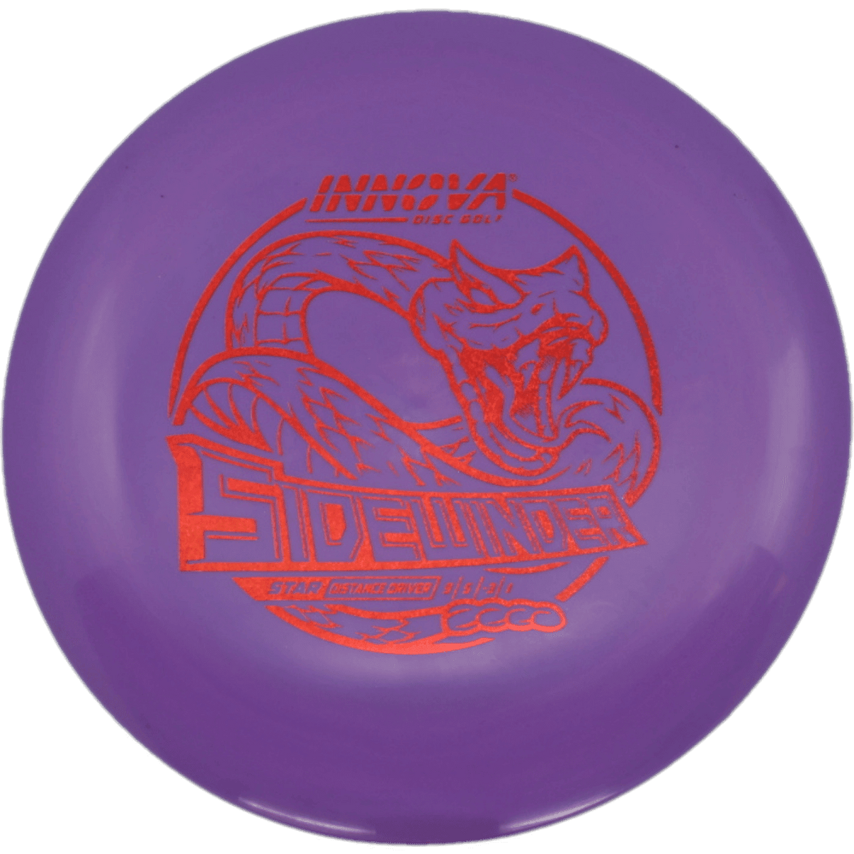 164g - Purple (Red Foil) Star Innova Sidewinder - Skyline Disc Golf