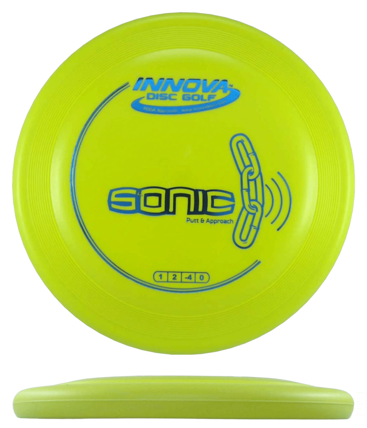 Innova Sonic - DX / 177g - Yellow (Blue Foil) - Skyline Disc Golf