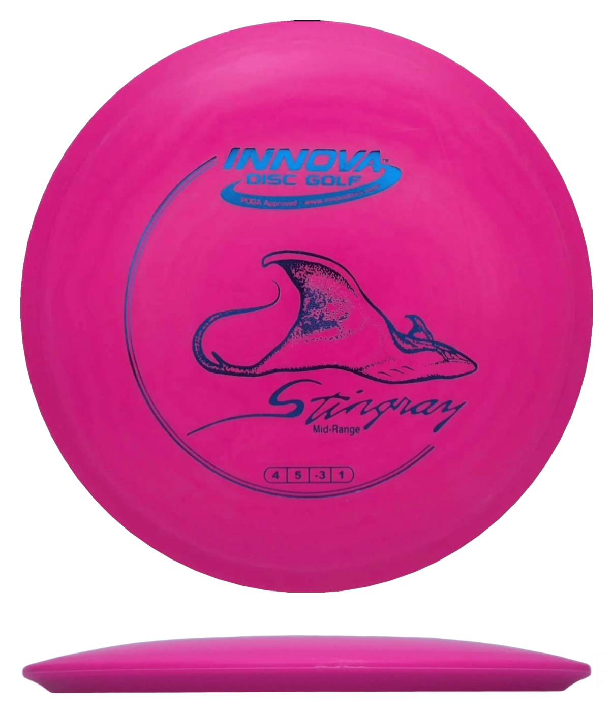 Innova Stingray - DX / 175g - Hot Pink (Royal Blue Foil) - Skyline Disc Golf