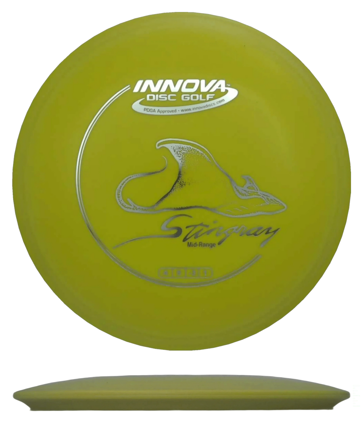 Innova Stingray - DX / 180g - Yellow (Silver Foil) - Skyline Disc Golf
