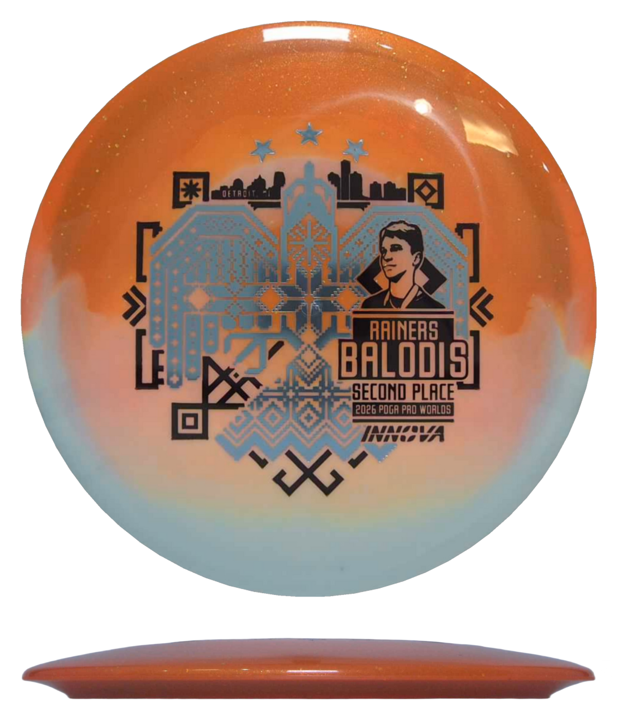 Innova TeeBird - Duo / 173-75g - Orange (Rainers Balodis World's Edition) *001* - Skyline Disc Golf