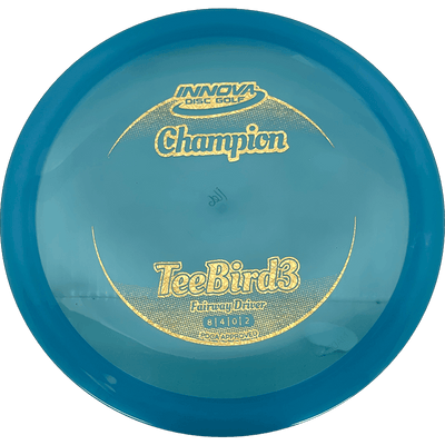 Innova TeeBird3 Innova TeeBird3 - Champion / 166g - Blue (Etched Gold) - Skyline Disc Golf