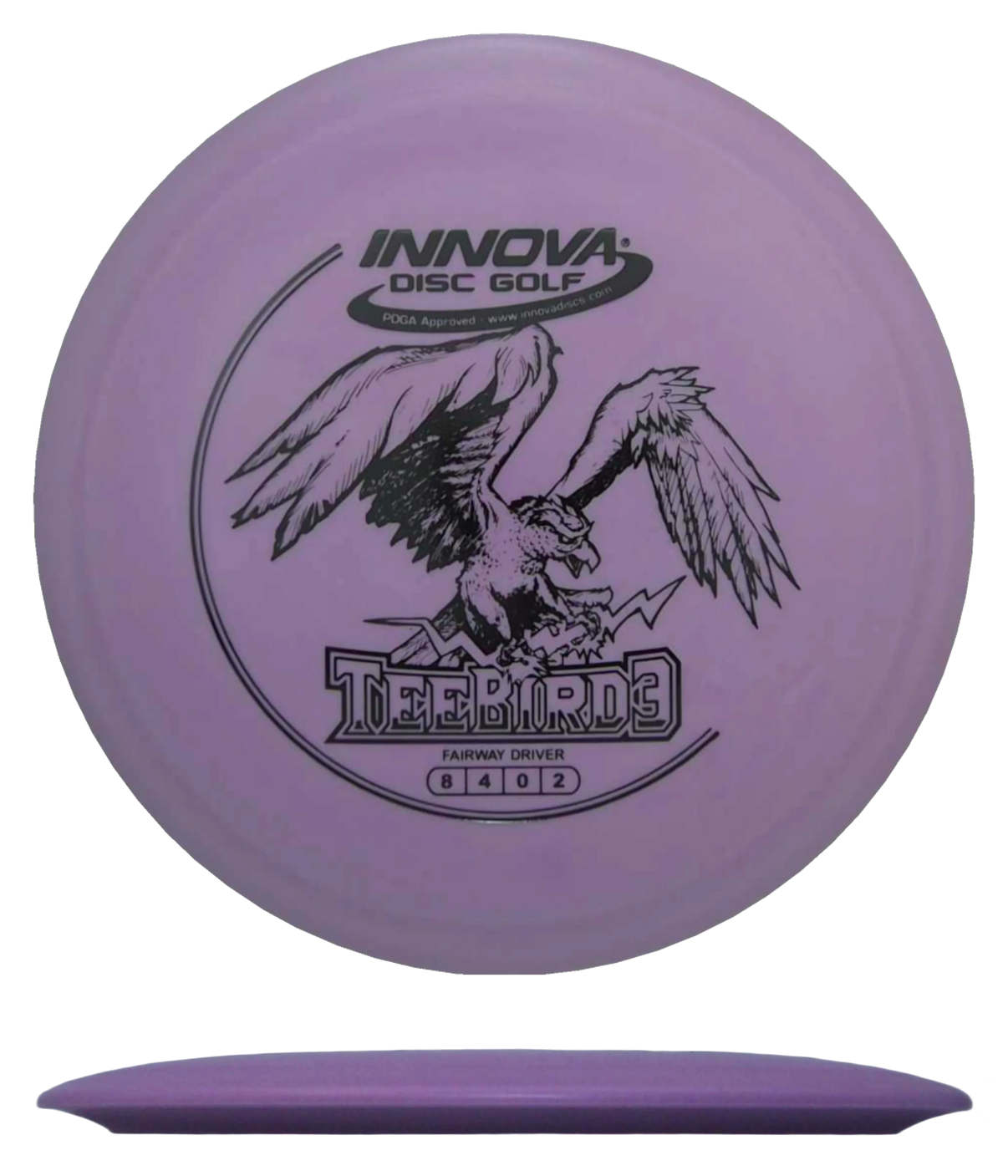 Innova TeeBird3 - DX / 170g - Lavender (Black) - Skyline Disc Golf