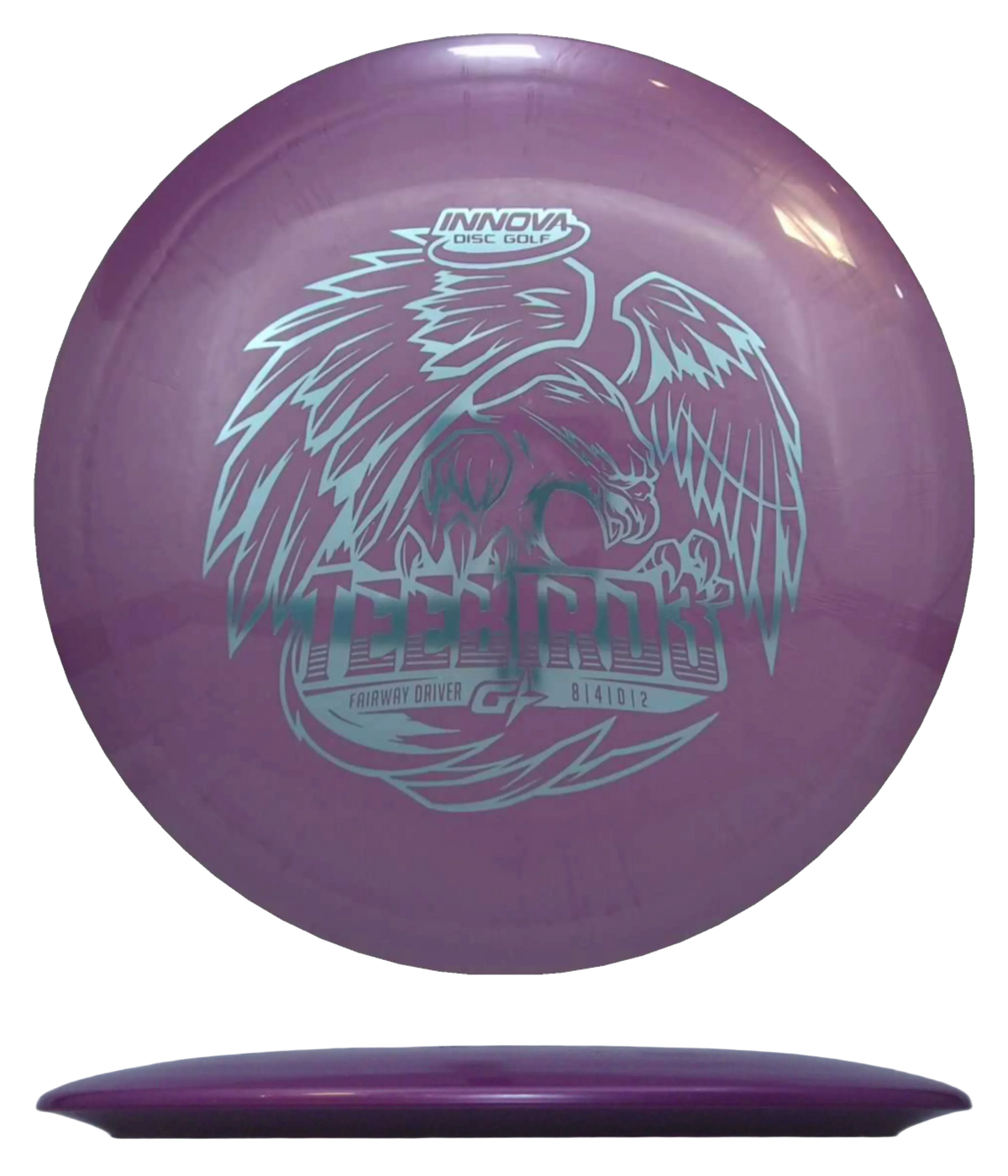 Innova TeeBird3 - GStar / 166g - Purple (Sky Blue Foil) - Skyline Disc Golf