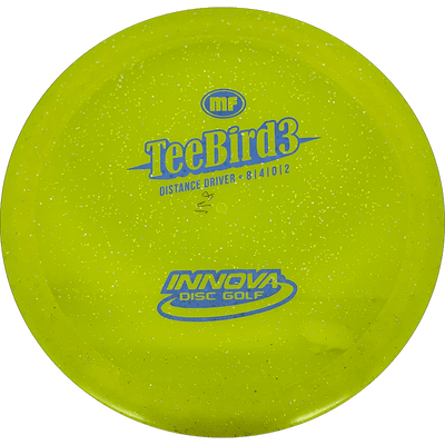 Innova TeeBird3 Innova TeeBird3 - Metal Flake Champion / 168g - Yellow (Blue) - Skyline Disc Golf