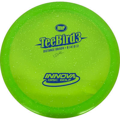 Innova TeeBird3 Innova TeeBird3 - Metal Flake Champion / 173-75g - Bright Green (Blue) - Skyline Disc Golf