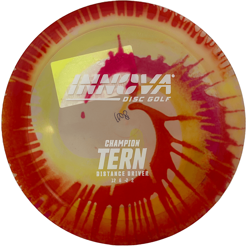 Innova Tern Innova Tern - IDye Champion / 168g - Red/Yellow Spiral (White) - Skyline Disc Golf