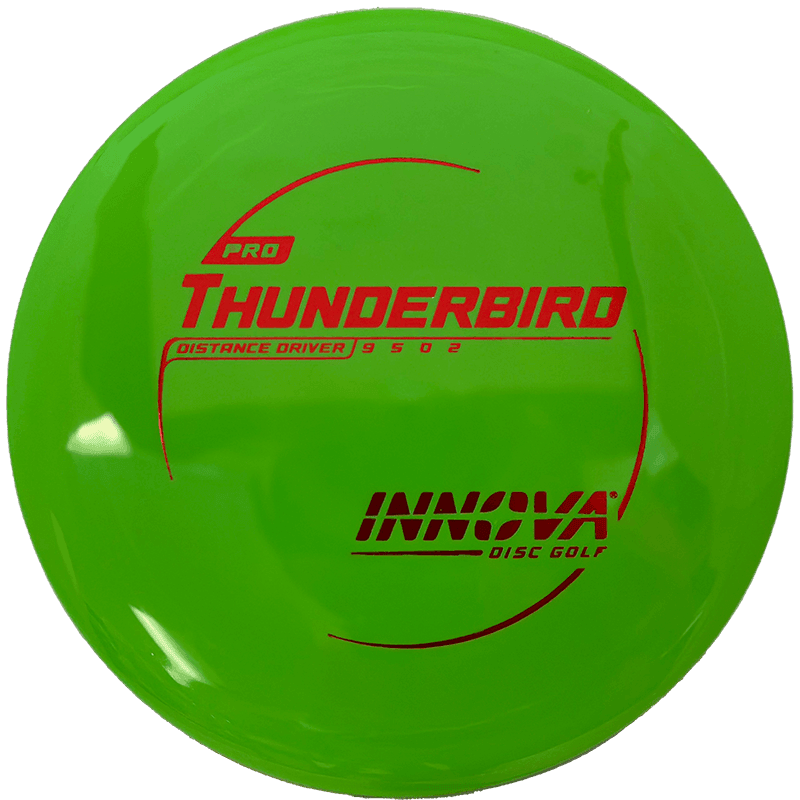 171g - Lime (Red Foil) Pro Innova Thunderbird - Skyline Disc Golf