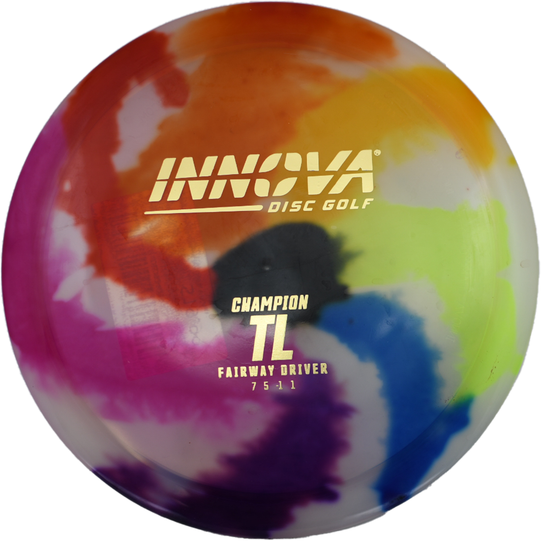 Innova TL Innova TL - I-Dye Champion / 167g - Rainbow Swirl (Gold) - Skyline Disc Golf