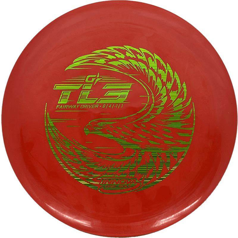 171g - Red (Gold Green) GStar Innova TL3 - Skyline Disc Golf