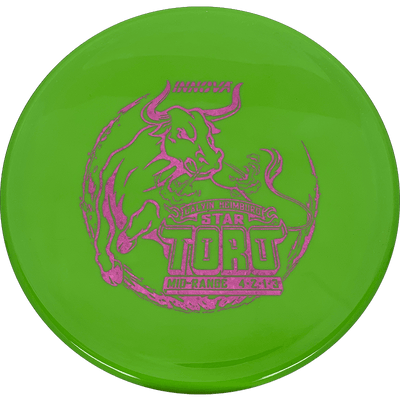 Innova Toro Innova Toro - Star / 170g - Lime Green (Magenta Glitter) - Skyline Disc Golf