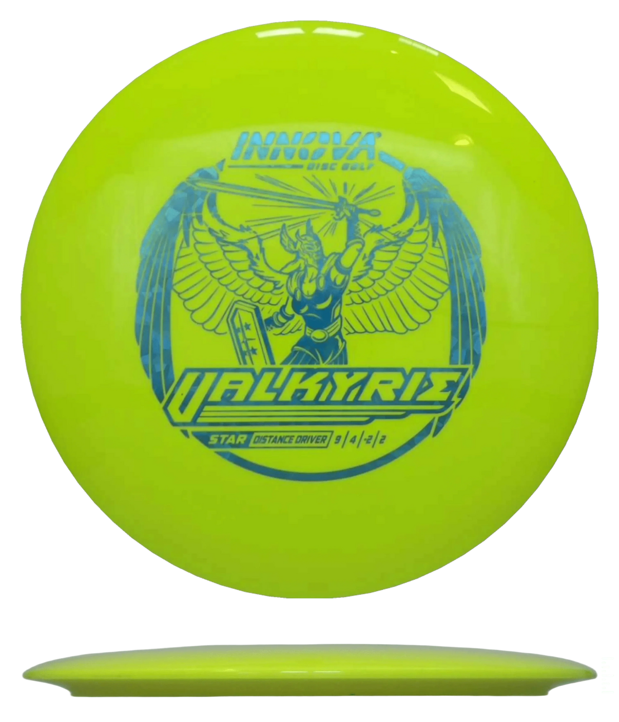 Innova Valkyrie - Star / 171g - Yellow (Blue Shatter) - Skyline Disc Golf