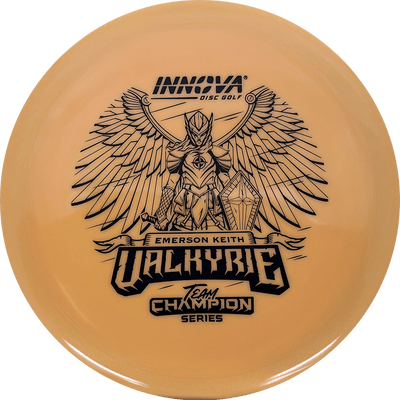 Innova Valkyrie Innova Valkyrie - Proto Glow Star - Emerson Keith Tour Series / 170g - Orange (Black) - Skyline Disc Golf