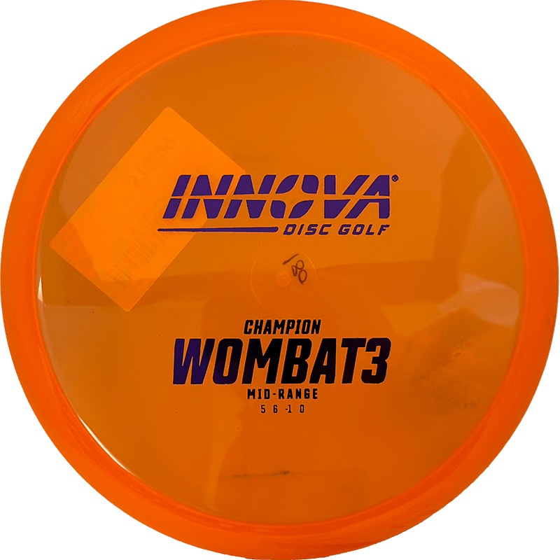 Innova Wombat3 Innova Wombat3 - Champion / 180g - Orange (Purple Foil) - Skyline Disc Golf