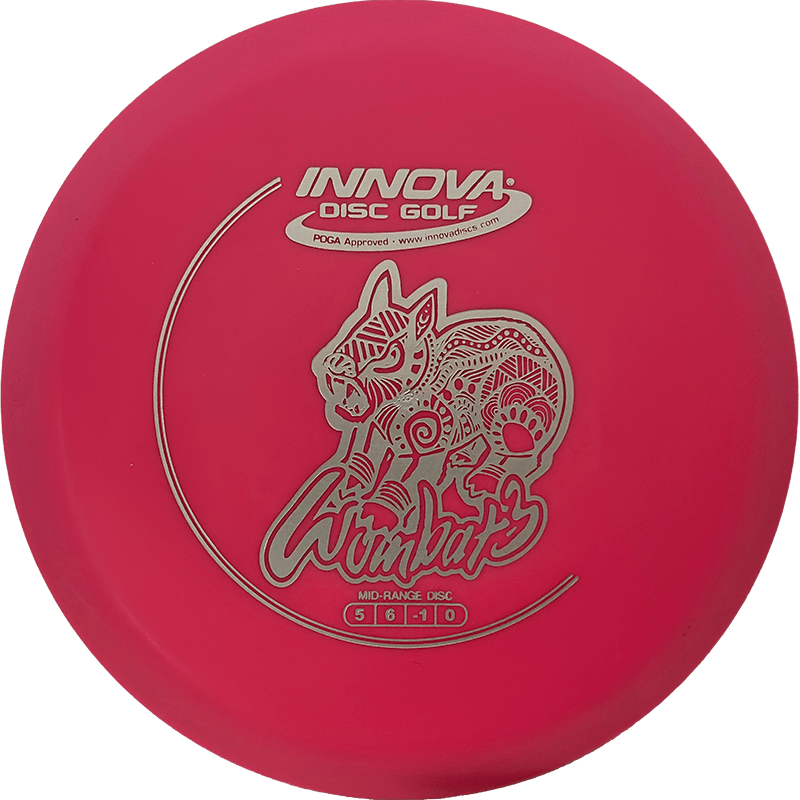 Innova Wombat3 Innova Wombat3 - DX / 177g - Pink (Silver) - Skyline Disc Golf