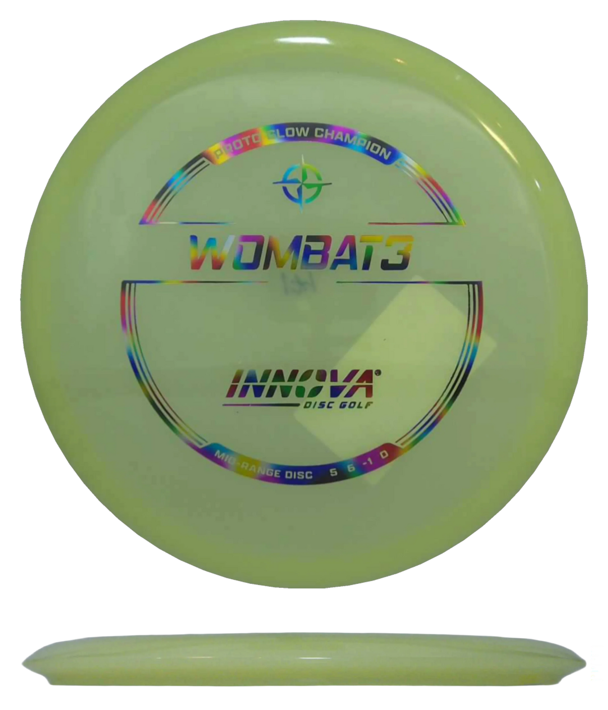 Innova Wombat3 - Proto Glow Champion / 174g - Glow (Jellybean) - Skyline Disc Golf