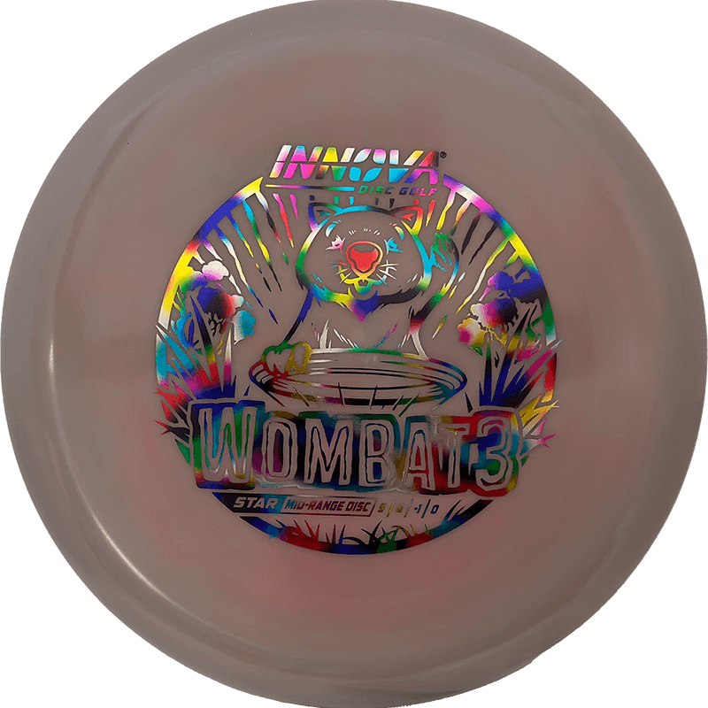 Innova Wombat3 Innova Wombat3 - Star / 180g - Gray w/ Hint of Rose (Jellybean) - Skyline Disc Golf