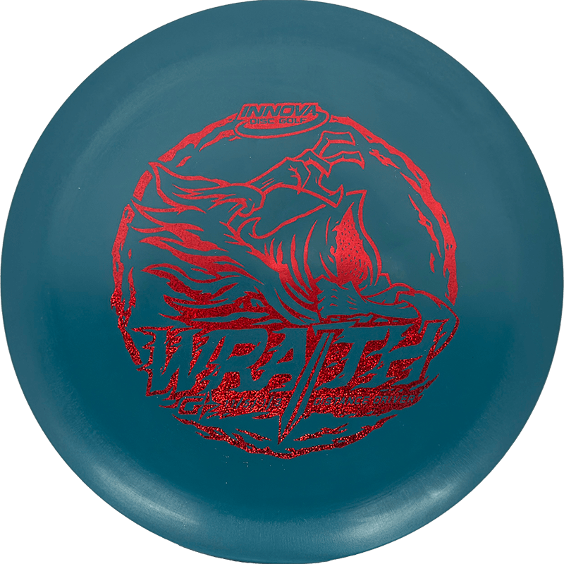 Innova Wraith Innova Wraith - GStar / 173-75g - Forest Blue Green (Red Glitter) - Skyline Disc Golf