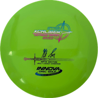 172g - Lime (Morning Sunrise) Star Innova Xcaliber - Skyline Disc Golf